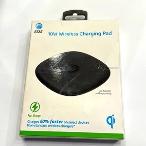 Wireless charging pad with charging cable